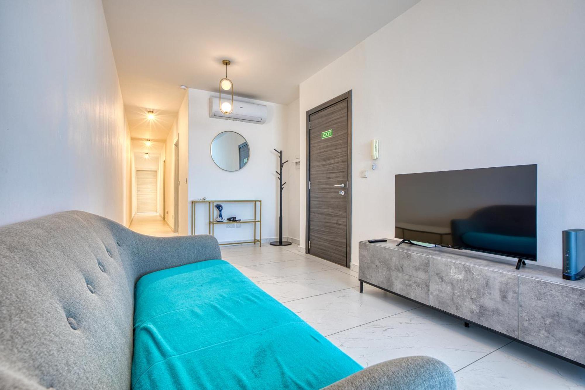Blu Mar Sea View Apartments خليج سانت بول المظهر الخارجي الصورة